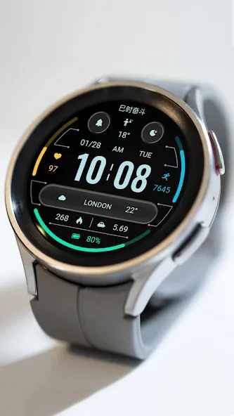 Flat Simple ZKin Watch screenshot 3