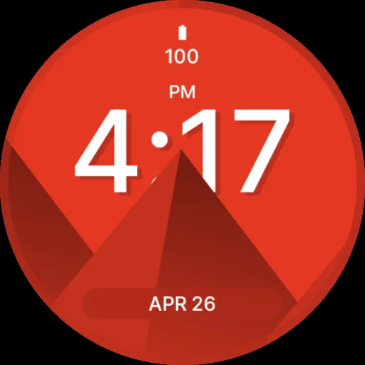 Mountain Ultra Watch Face screenshot 4