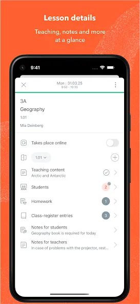 Untis Mobile screenshot 4