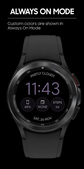 JHW Digital You 2: Watch face screenshot 5