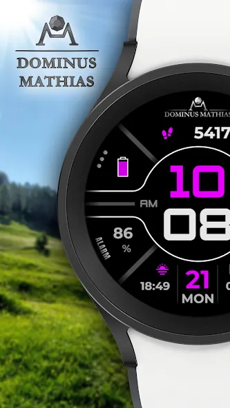 DM024 Creative Smartwatch Face screenshot 3