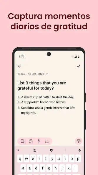 Gratitude: Self-Care Journal screenshot 3