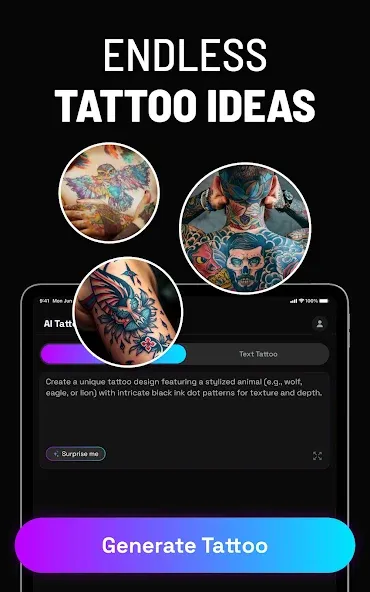 Tattoo AI Design Generator INK screenshot 9