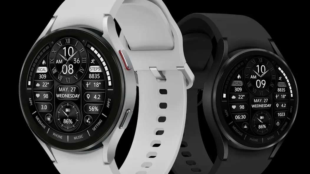 Metal Small Clock ZKin Watch screenshot 3