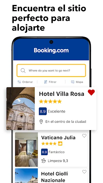 Booking.com Reservas Hoteles screenshot 2
