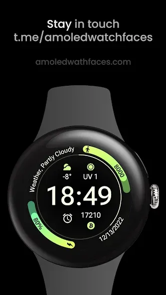 Athlete 2: Watch face screenshot 3