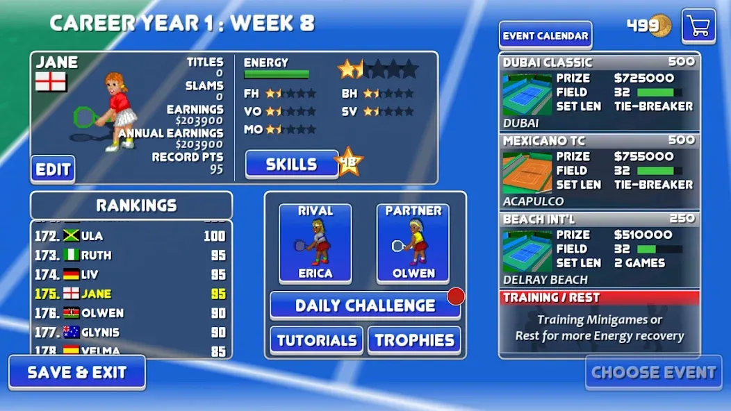 Tennis Champs Returns screenshot 2