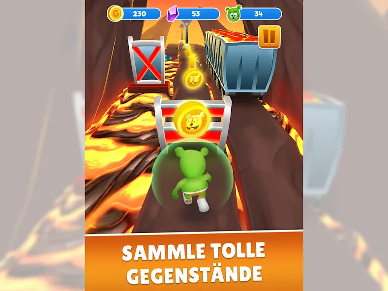 Gumibär run-Endlose Laufspiele screenshot 7