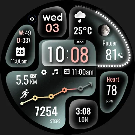 ML2U 358 Watch Face screenshot 31