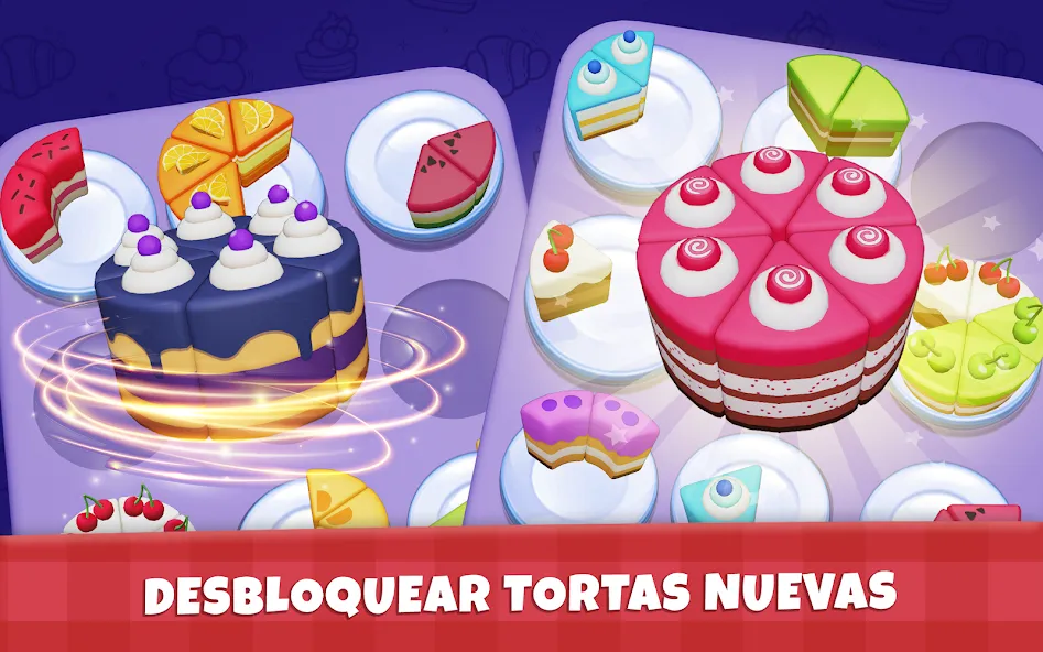 Cake Sort - clasificar tartas screenshot 22