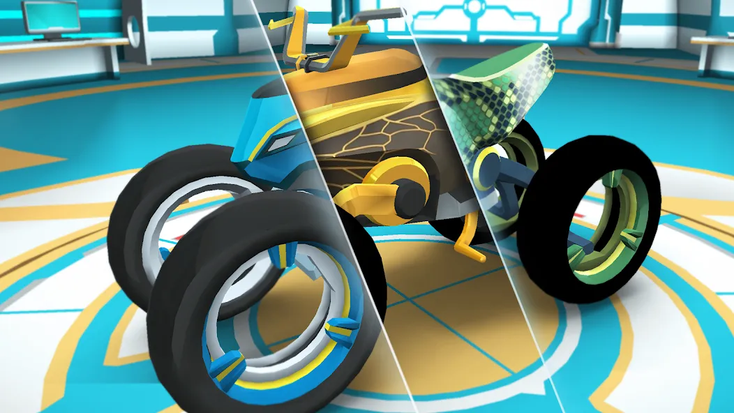 Gravity Rider: Space Bike Race screenshot 1