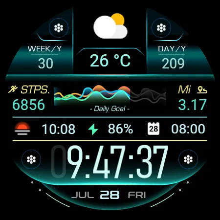 Health Tracking - Km/Mi - RE28 screenshot 16