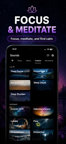 Slo: Sleep Sounds, Brown Noise screenshot 3