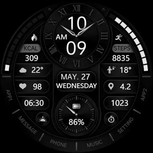 Metal Small Clock ZKin Watch screenshot 43