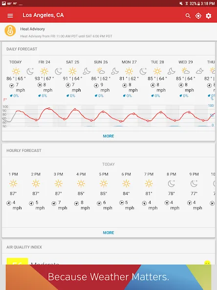 Weather data & microclimate : screenshot 11