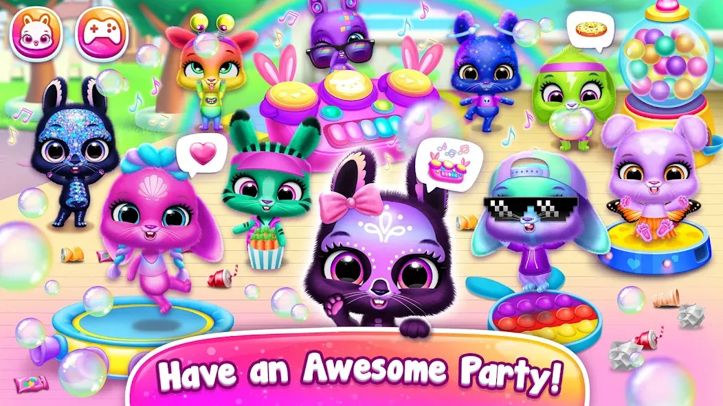 Bunnsies - Happy Pet World screenshot 7