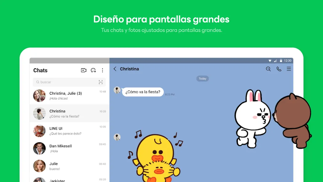 LINE: Llama y mensajea screenshot 7