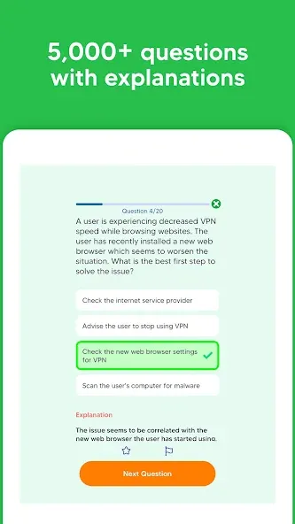 CompTIA A+ Exam Prep Test 2026 screenshot 18