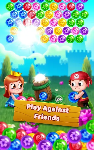 Bubble Shooter Flower Blossom screenshot 10