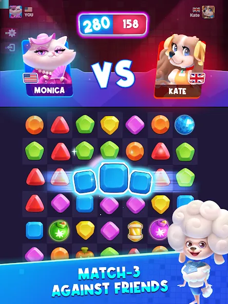 Match Club : PvP Match3 screenshot 9
