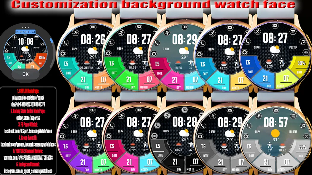 N-SPORT 506 High Digital Watch screenshot 6
