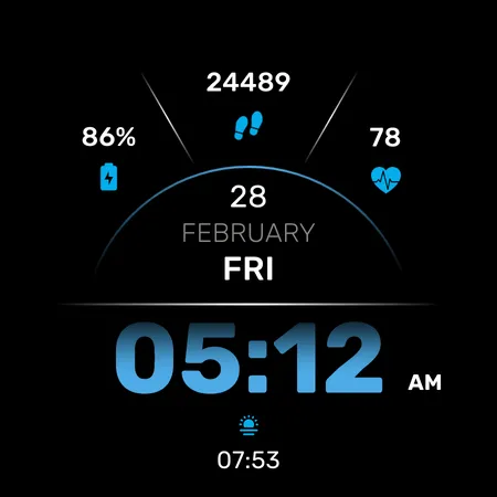 Smart Time Watch Face screenshot 9