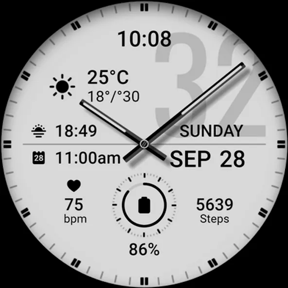 Watch face 10h08.com #75 screenshot 26
