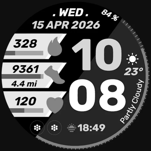 Active Edge Watch Face screenshot 43