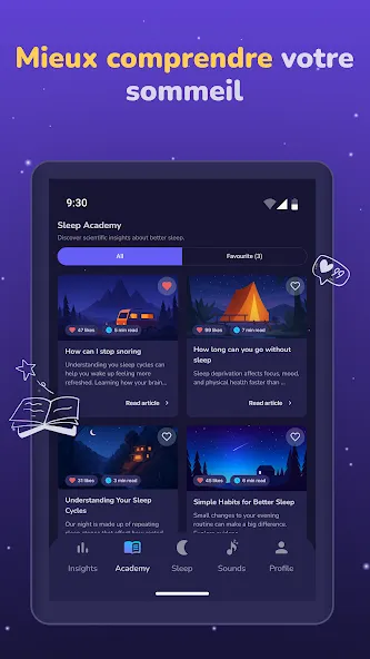 Moonap: Sommeil Sleep Recorder screenshot 12