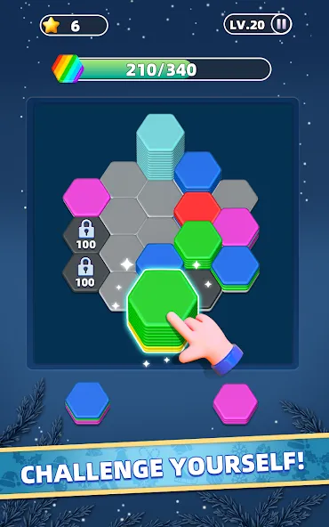 Hexa Master 3D - Color Sort screenshot 10