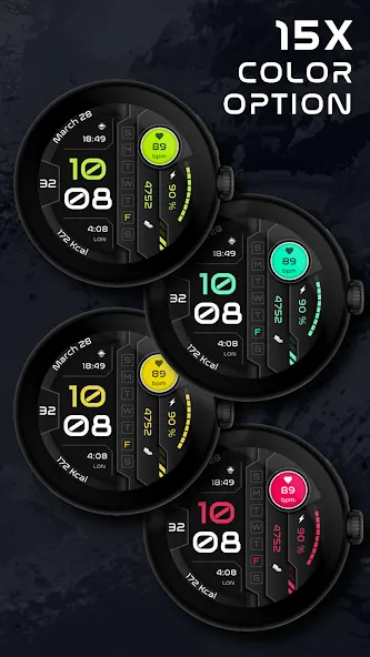 Fusion Watch Face screenshot 3
