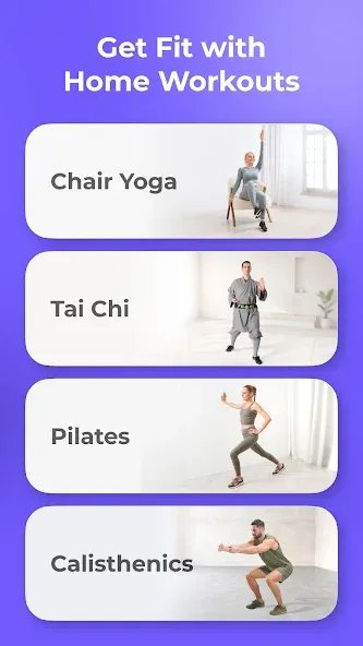 FitMe - Lazy Workout at Home screenshot 2