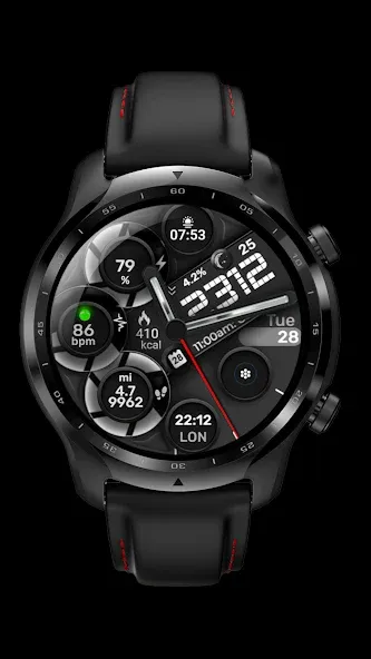 Digital Watch Face CUE097 screenshot 5
