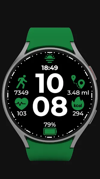 CC Clean 18 Watch Face screenshot 8