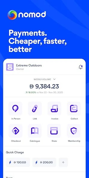Nomod | Payment Links screenshot 1
