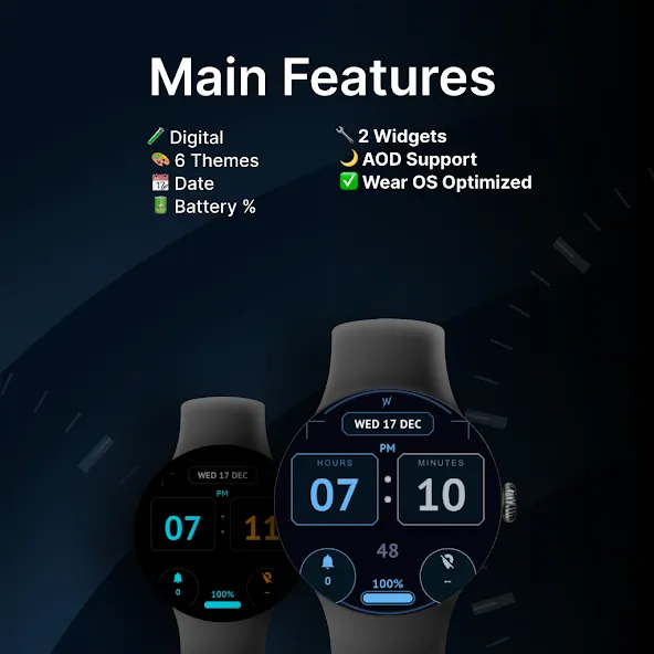 Sci Fi Hud - watch face screenshot 2