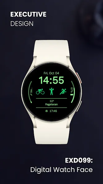 EXD099: Digital Watch Face screenshot 4