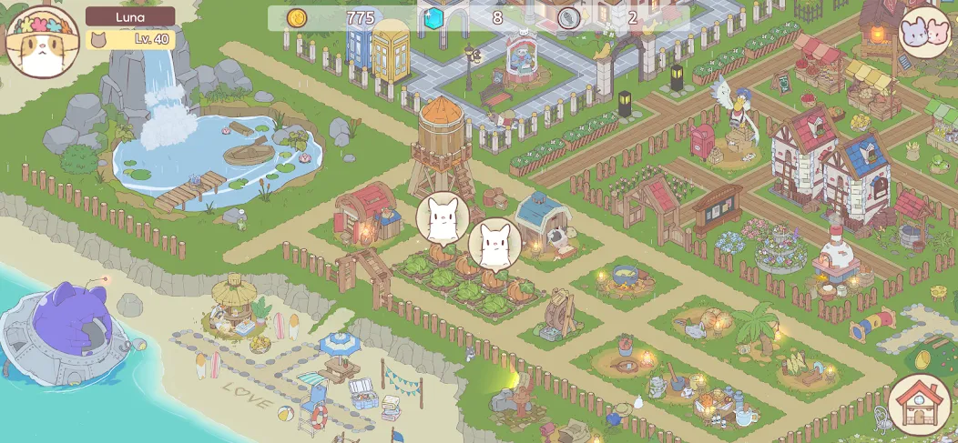 Cats & Soup: Fluffy Town screenshot 4