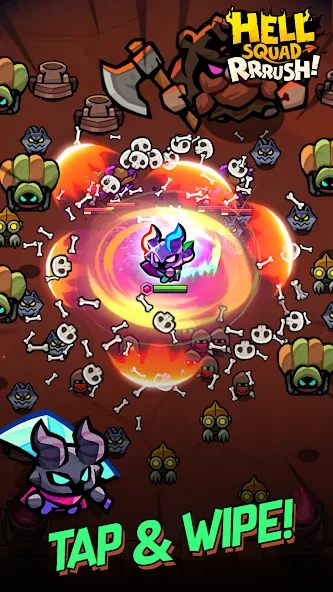 Hellsquad Rrrush! screenshot 2