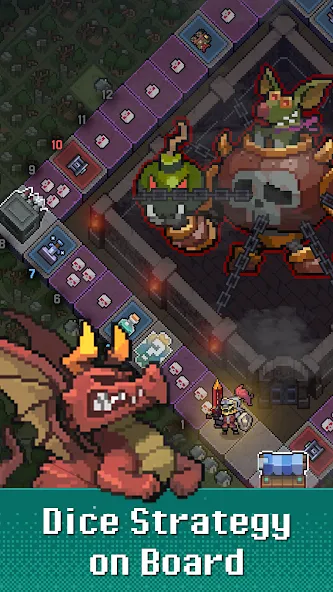 Heroll : Dice Roguelike screenshot 2