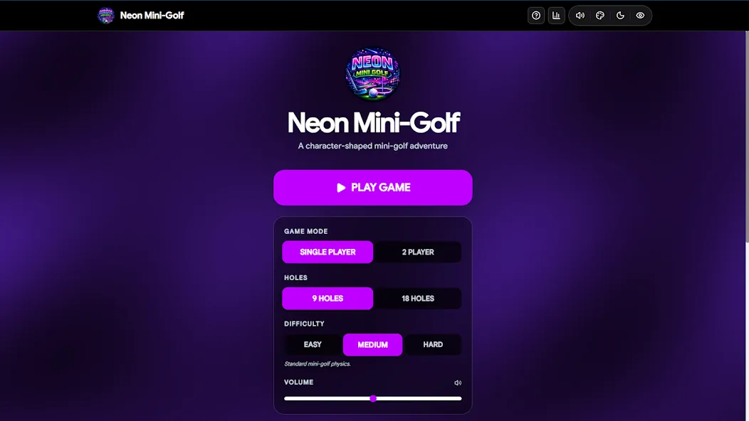 Neon Mini Golf Offline No Wifi screenshot 25
