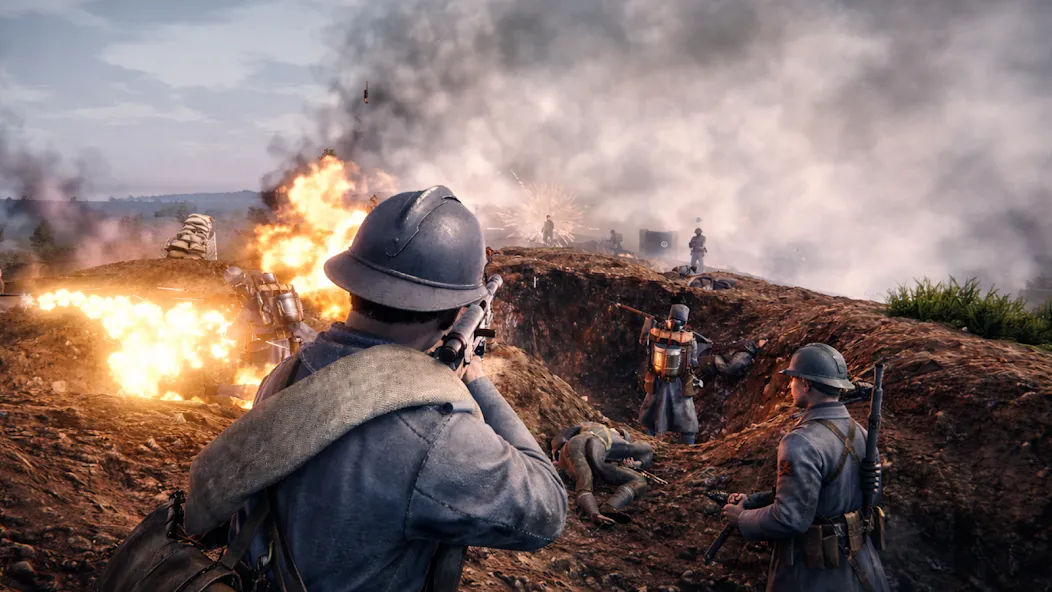 Over the Frontline World War screenshot 2