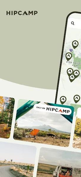 Hipcamp: Camping, RVs & Cabins screenshot 1