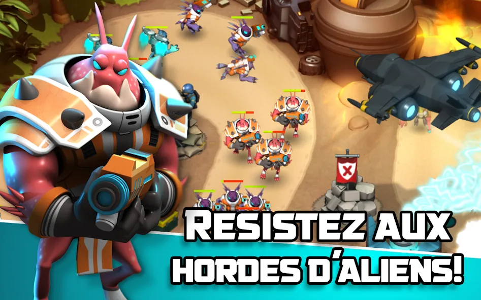 Alien Creeps - Tower Defense screenshot 3