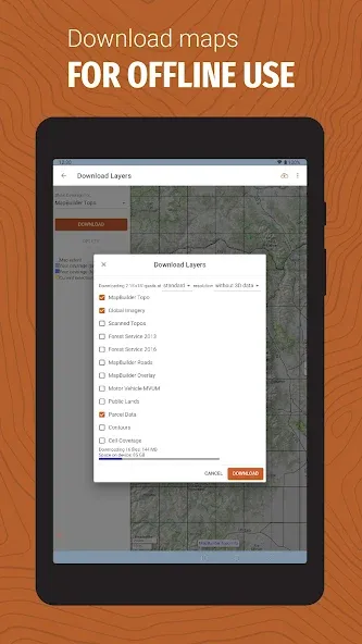 CalTopo screenshot 14