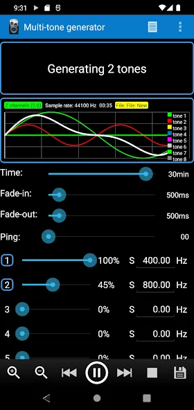 Frequency Sound Generator screenshot 4