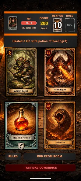 Dungeonfall Card Crawl screenshot 4