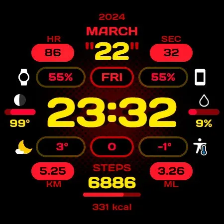 Qumoo Watch Face screenshot 12