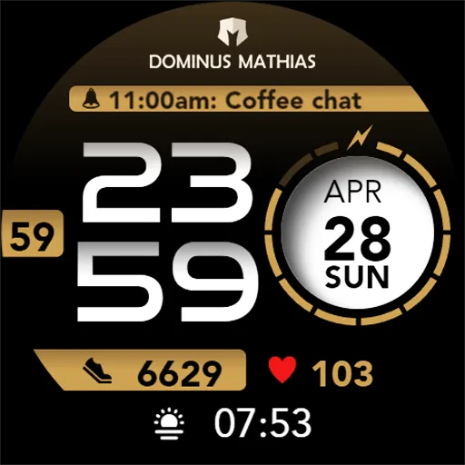 DM104 Fashionable Digital Face screenshot 8