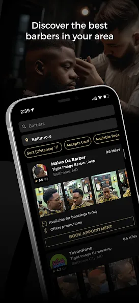 theCut: Find Barbers Anywhere screenshot 1